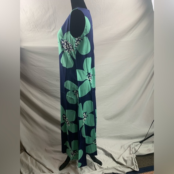 Boho Floral Print Maxi Dress With Pockets - Picture 8 of 9